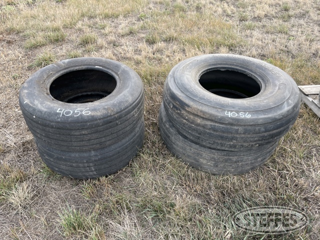 (4) Implement tires